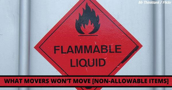 What Should You Not Pack When Moving